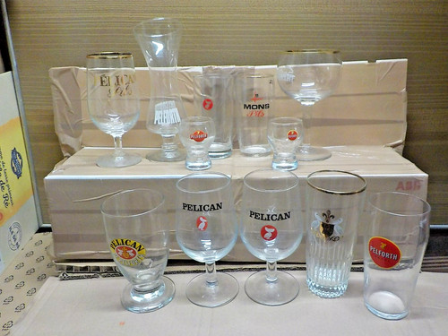 Verre ancien biere - verre,
