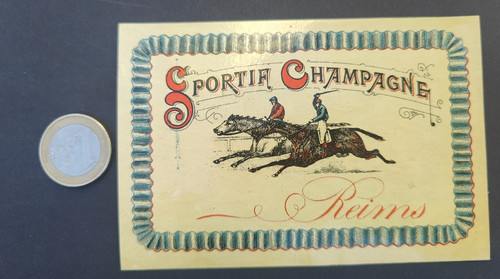 Ancienne étiquette champagne - ancienne,