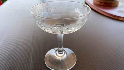 Ancien verre coupe a - ancien,