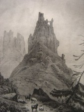 Grande lithographie du