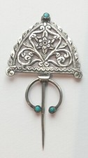 Ancienne Fibule Ethnique En