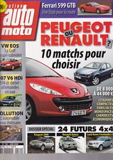 ACTION AUTO-MOTO N°134 VW EOS / 407 V6 HDi / FERRARI 599 GTB / 3008 / KOLEOS