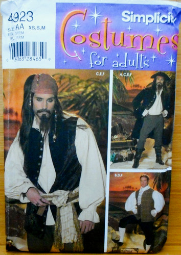 Simplicity pattern 4923 men - 4923,