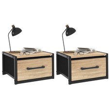 Lot de 2 tables de chevet