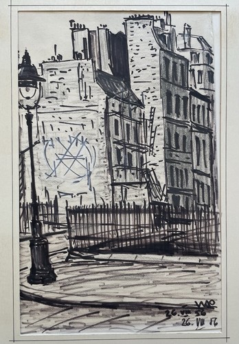 Paris 1956 dessin - 1956, 4