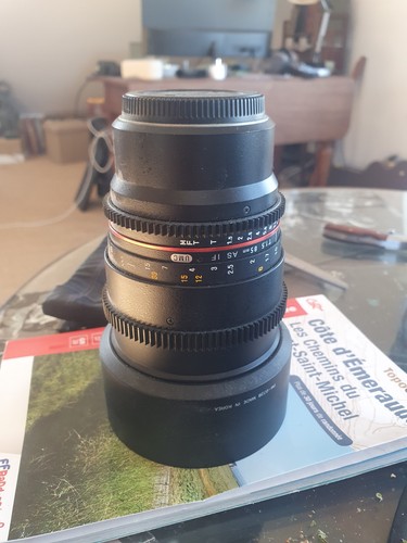 Samyang 85mm 5 vdslr - samyang, t1.5