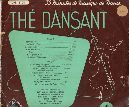 Thé dansant orgue - thé,
