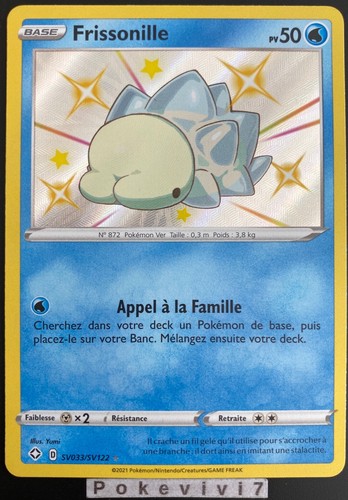 Carte pokemon frissonille - pokemon,