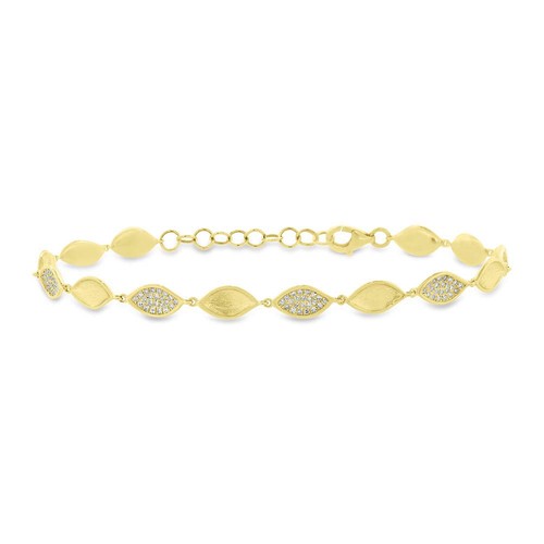 14k or jaune brossé - or,
