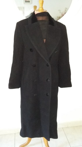Manteau long noir - noir, le