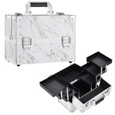 Mallette Maquillage Malette à Ongle Vanity Maquillage Coffret Rangement Maqui...