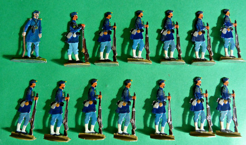 Plats étain zinnfiguren - d'étain,