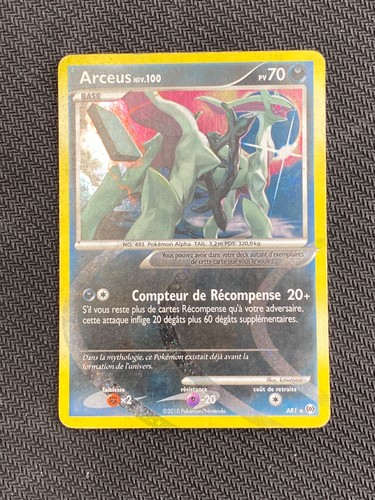 Carte pokémon arceus - ar1, fr