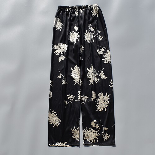 Femme faux soie pyjama - faux, satin