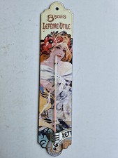 Plaque émaillée thermomètre