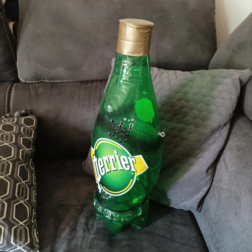 Bouteille perrier gonflable - perrier,