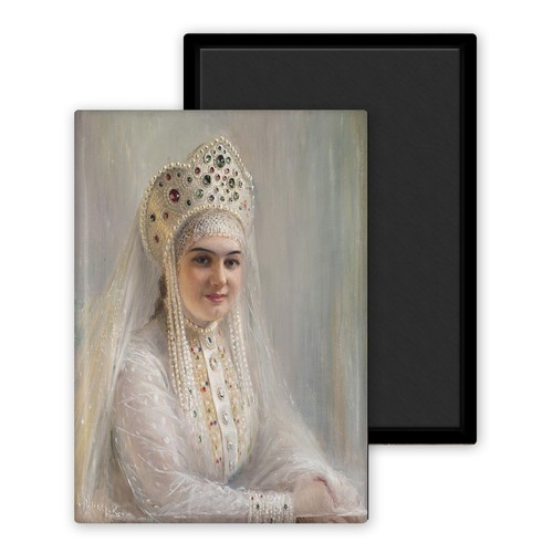 Girl the kokoshnik - in,