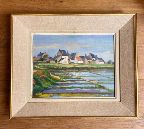 Tableau signé cardin - tableau,