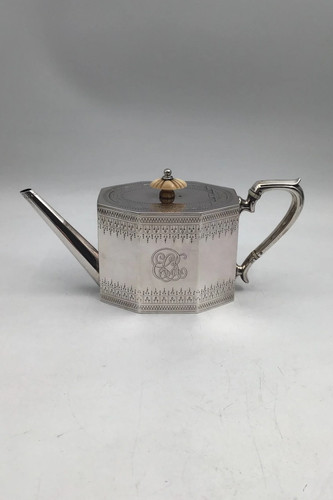 Théière argent sterling - théière,