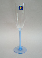 Flute à champagne Luminarc pied bleu ciel