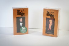The Godfather Part II and  Part III VHS Lot New! Sealed! Anniversary Edition!