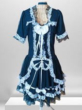 Robe Gothic Lolita noire et