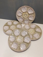 Plat à huîtres - Lot de 4 -