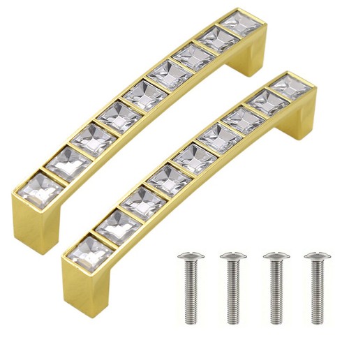 Faux cristal bouton - bouton, tirer
