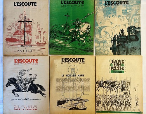 Lot revue escoute 1943 - revue, l’escoute