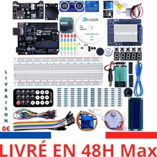 ELEGOO Carte Starter Kit de Démarrage Super avec Guide d'Utilisation Français po