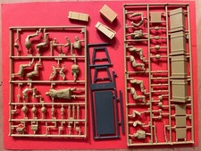1/35 ESCI 5008 : LOT 5 FIGURINES WEHRMACHT FELDGENDRAME OFFICIER + ACCESSOIRES