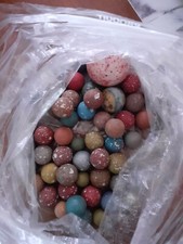 Lot 50 anciennes billes en