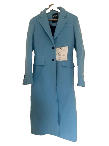Manteau zara manteco bleu - zara,