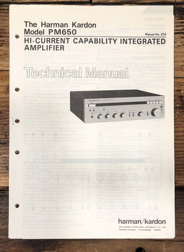 Harmon kardon 650 - hk, pm650