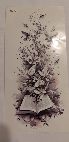 Tatouage temporaire livre - temporaire,