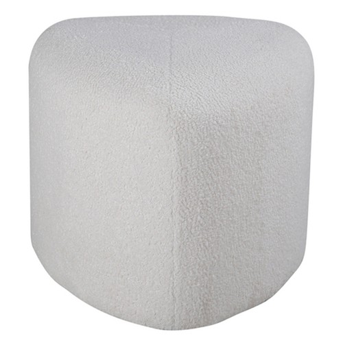 Pouf tissu bouclette - bouclette, "peg"