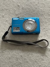 HS POUR PIECES / NIKON COOLPIX S3000 BLEU 12 MP APPAREIL PHOTO NUMERIQUE