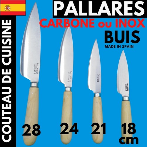 Couteau cusine pallares - cusine,