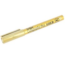 Crayon Calligraphie Or - Pointe biseautée 2,5 mm