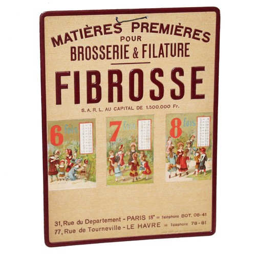 Ancien carton publicitaire