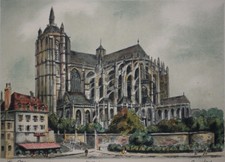 LE MANS Cathedrale Saint