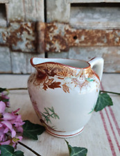 ANCIEN POT A LAIT  TERRE DE FER  DECOR JAPONISANT DIGOIN