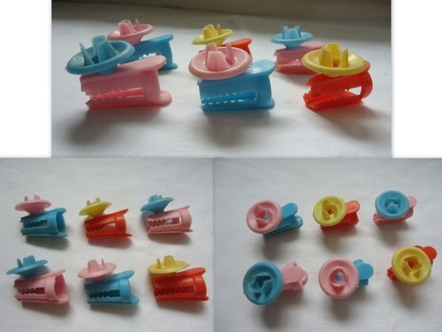 Lot pinces portes bougies - 6,