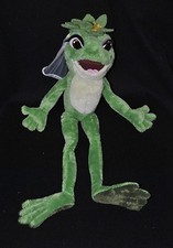 Peluche doudou la princesse Tiana et la grenouille DISNEYLAND mariée 50 cm TTBE