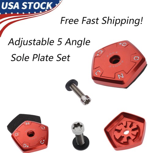 Adjustable sole plate angle - adjustable,