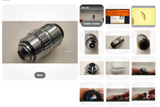 Pour pièces objectif