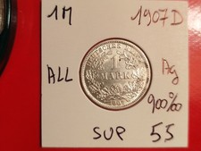Allemagne 1 Mark 1907 D