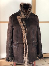 gianni versace Manteau Veste cuir d'agneau nappa L (52)