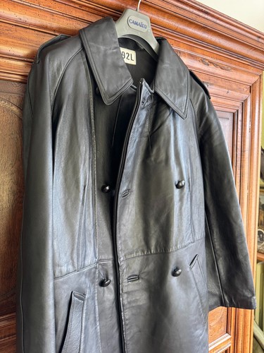 Veste manteau cuir - veste, type