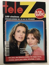 ►TELE Z  n°1066 - 2003 - NATACHA AMAL - INGRID CHAUVIN - NATASHA ST PIER
